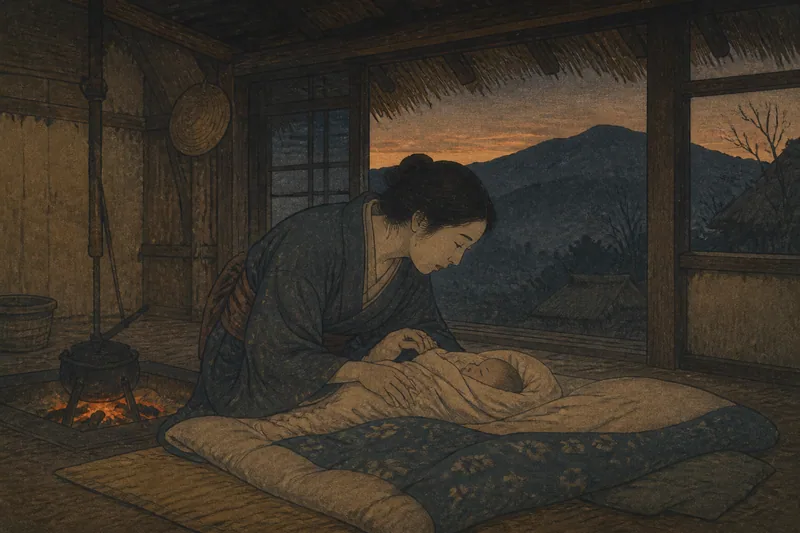 赤子の仮名づけのイメージ挿絵