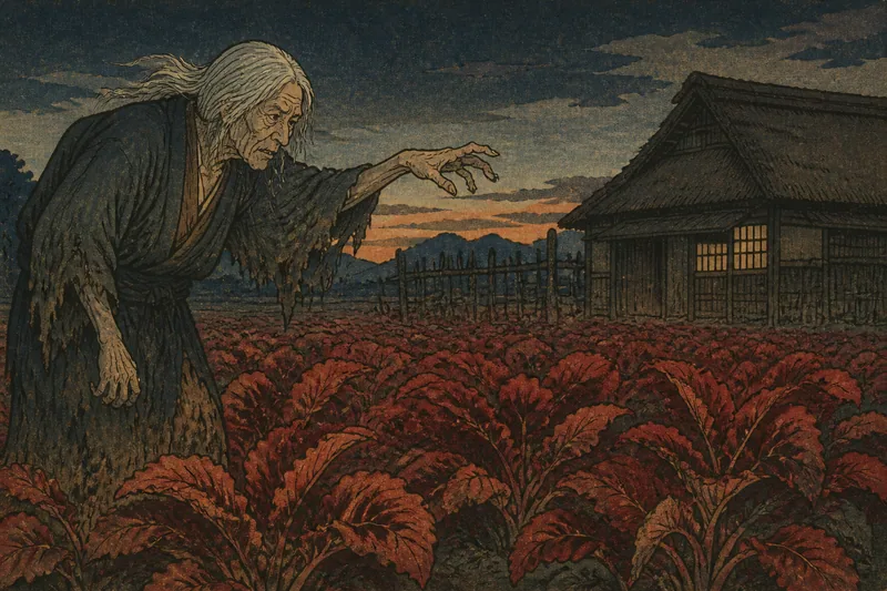 赤菜の婆さんのイメージ挿絵