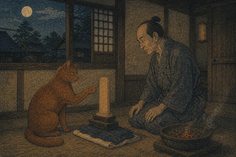赤猫のイメージ挿絵
