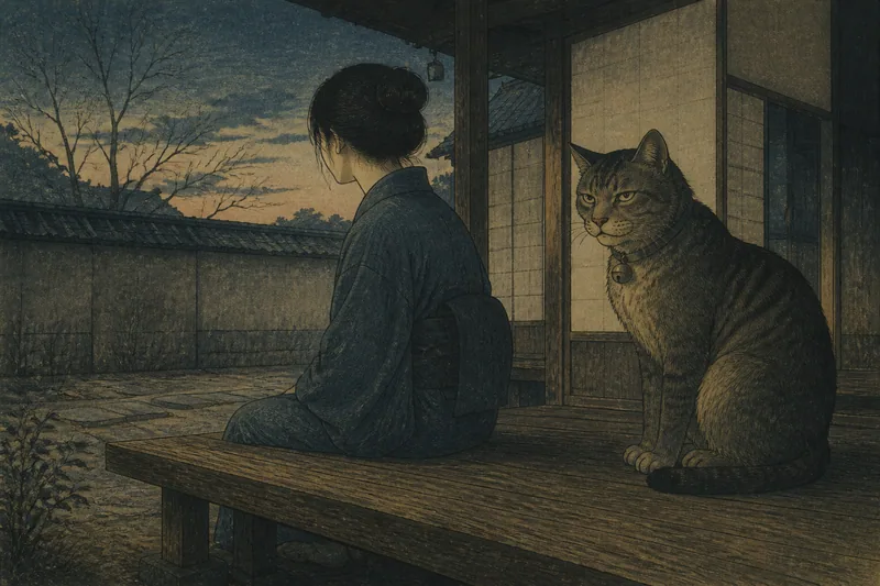 赤猫屋敷のイメージ挿絵