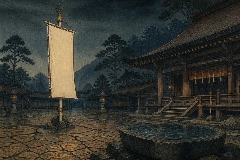 雨乞旗のイメージ挿絵