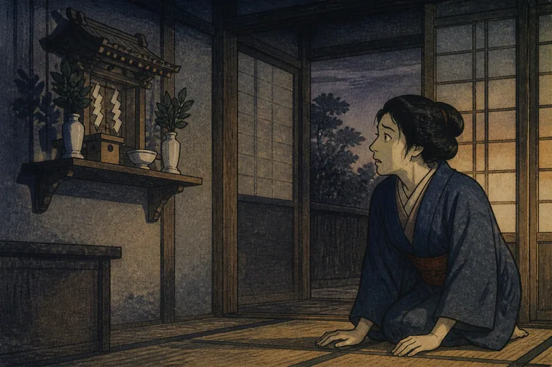 天照大神の祟りのイメージ挿絵