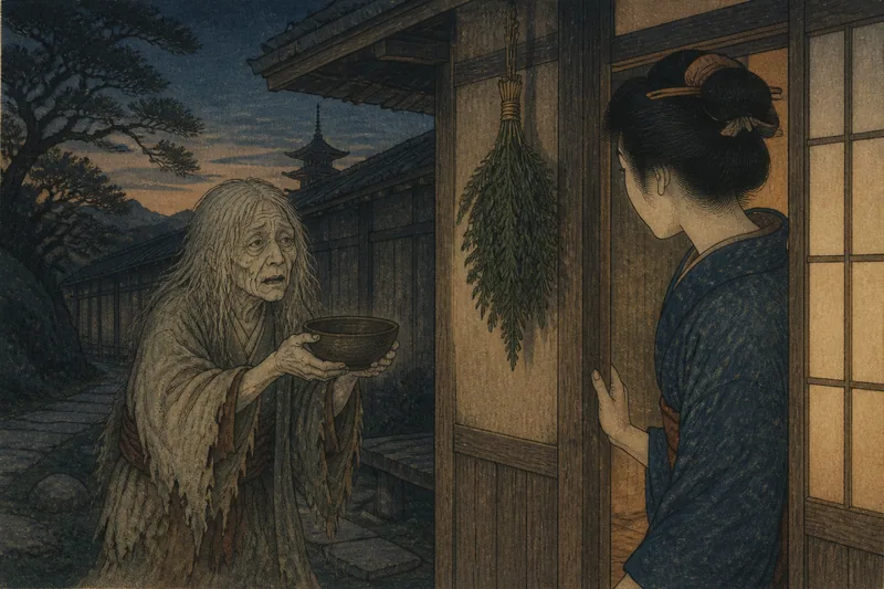 甘酒婆のイメージ挿絵