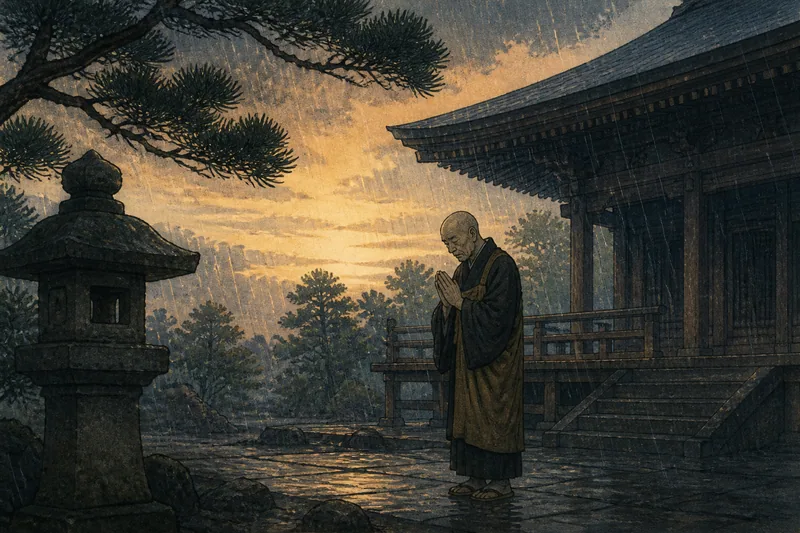 鎌倉の祈雨霊験のイメージ挿絵