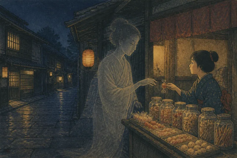 飴のイメージ挿絵