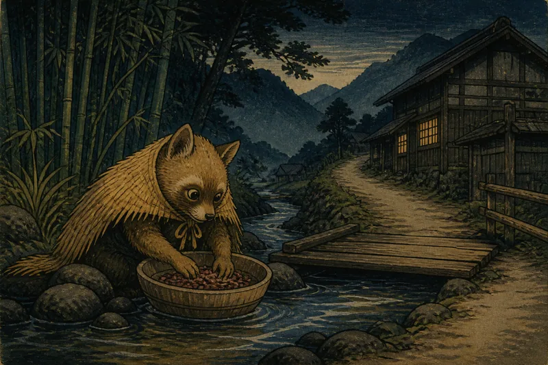 伊那の姿なき豆研ぎのイメージ挿絵