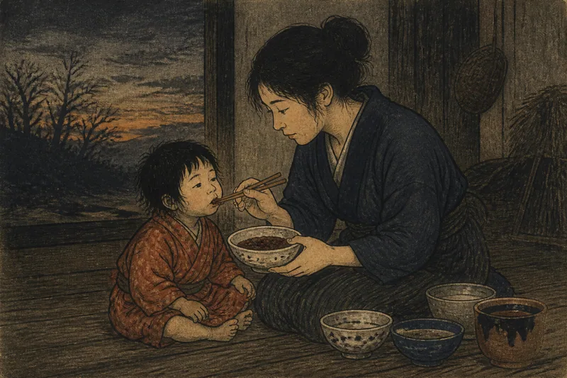 小豆粥のイメージ挿絵