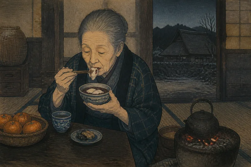 小豆粥のイメージ挿絵