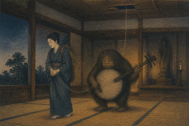 遊佐の古道具が化ける寺のイメージ挿絵