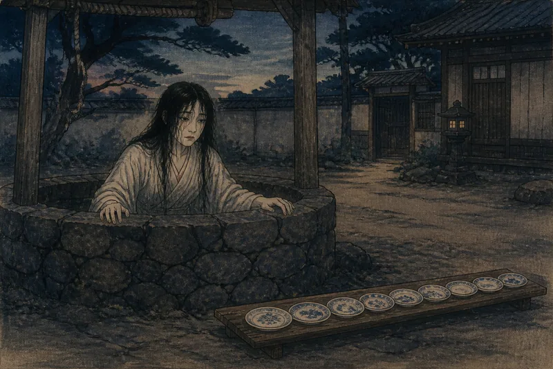 番町皿屋敷のイメージ挿絵