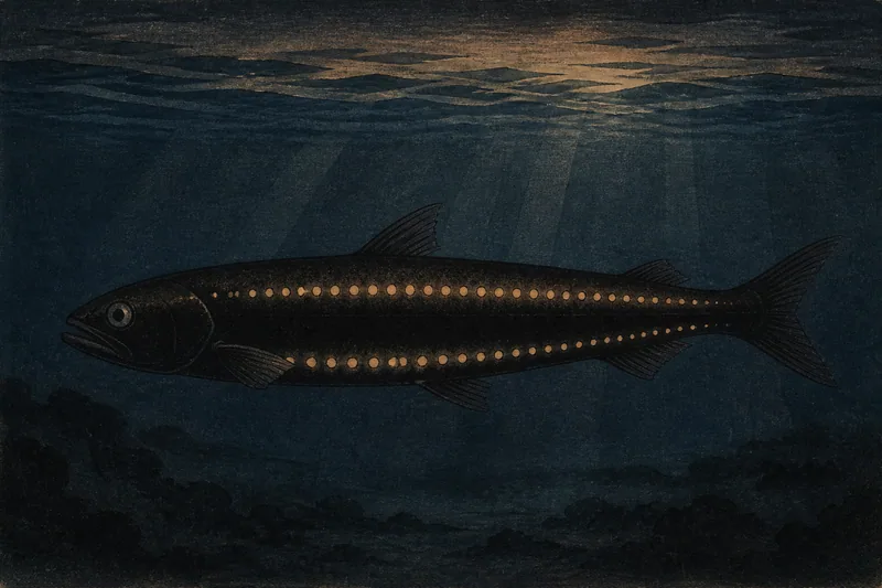 バチスファエラ(深海の発光魚)のイメージ挿絵