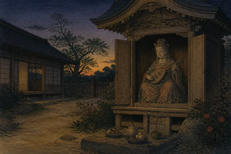 岩美の弁天さん祀り直しのイメージ挿絵