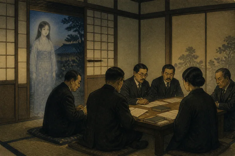 美人の女の人の姿のイメージ挿絵