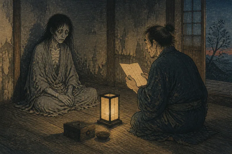 貧乏の神のイメージ挿絵