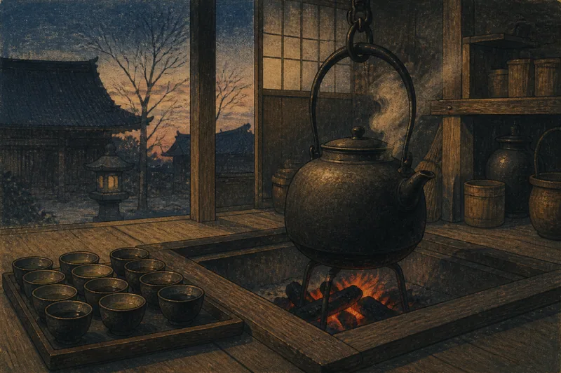 分福茶釜のイメージ挿絵
