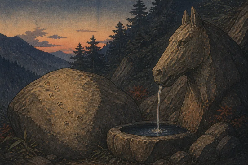 血の池のイメージ挿絵