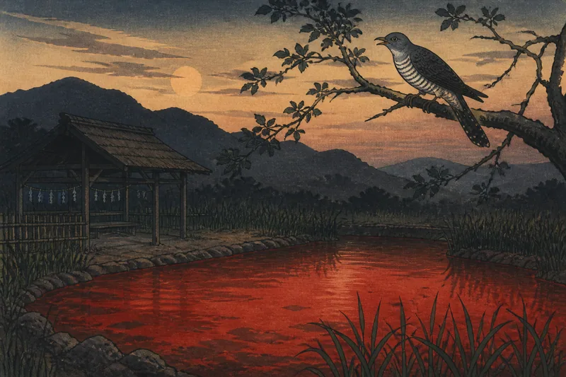 血の池のイメージ挿絵