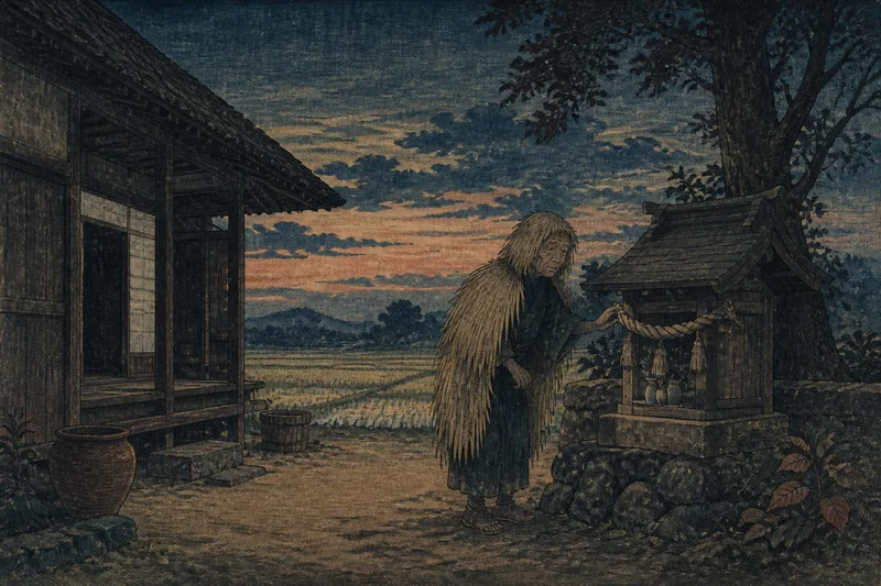 磐田の触れてはならない地の神のイメージ挿絵
