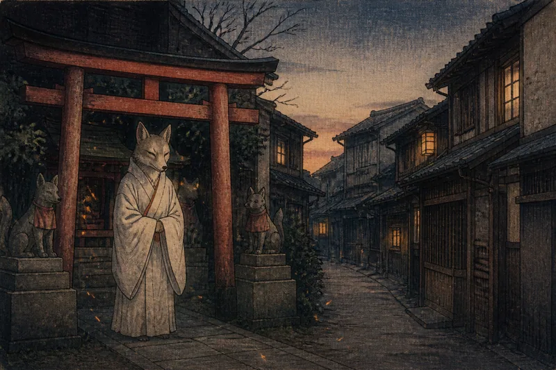 千代田稲荷神社の霊験のイメージ挿絵