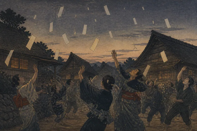 大神宮さんのお札のイメージ挿絵