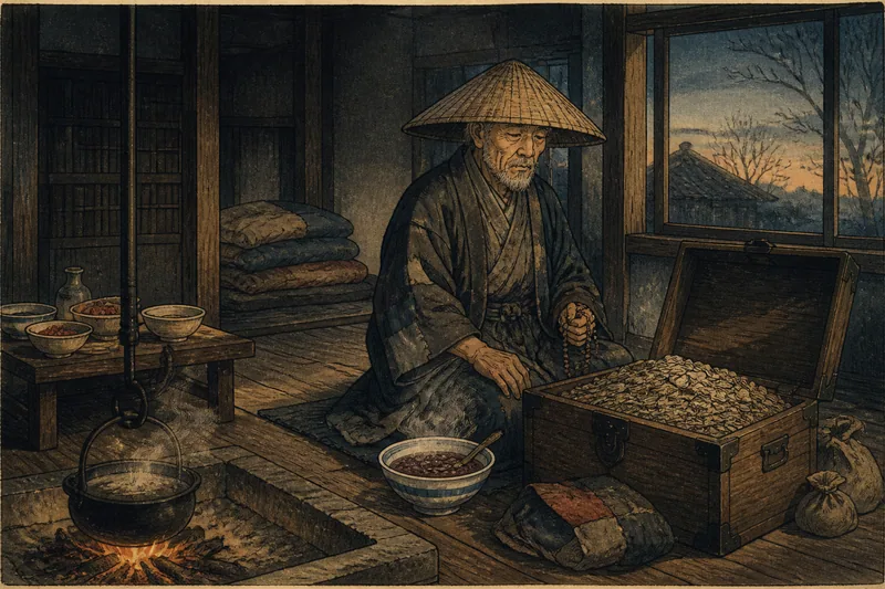 郡山の小豆粥大師講のイメージ挿絵
