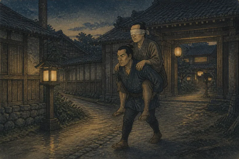 どこのものとも知れぬ男のイメージ挿絵