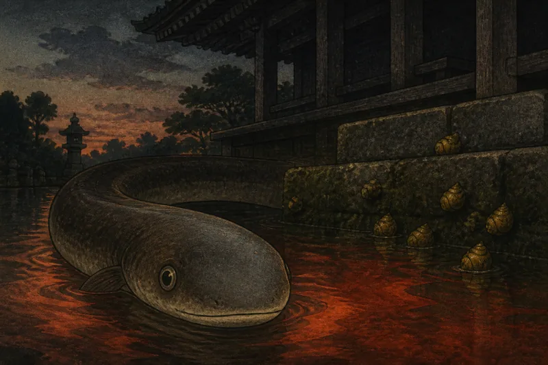 圓照寺の七不思議のイメージ挿絵