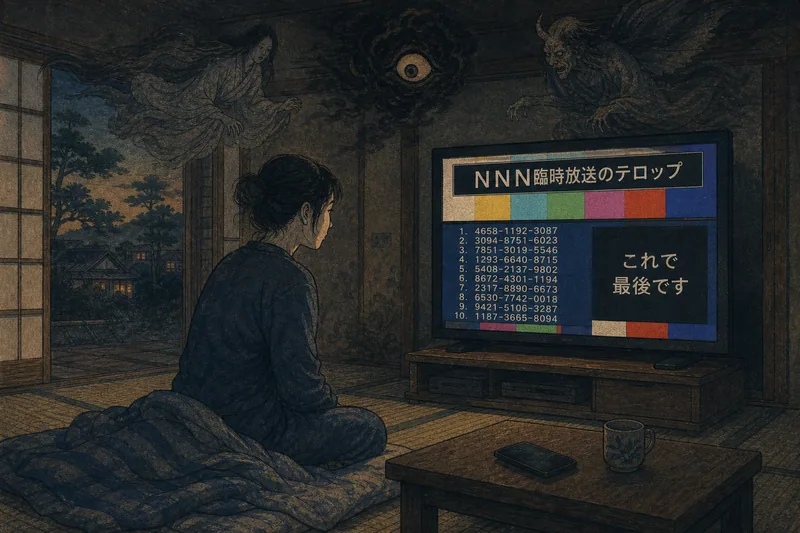 NNN臨時放送のイメージ挿絵