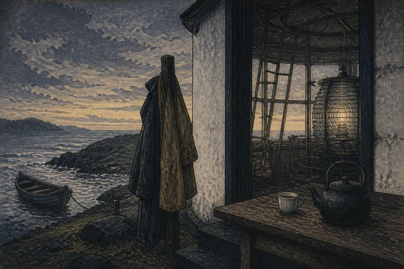 フラナン諸島灯台守失踪事件のイメージ挿絵