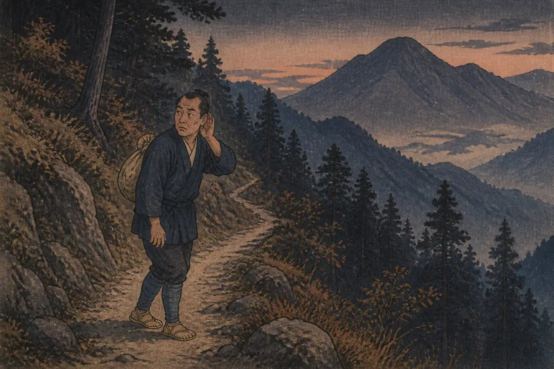 山の神の笛のイメージ挿絵