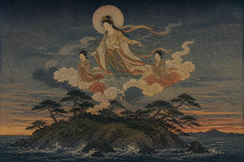 降士島のイメージ挿絵