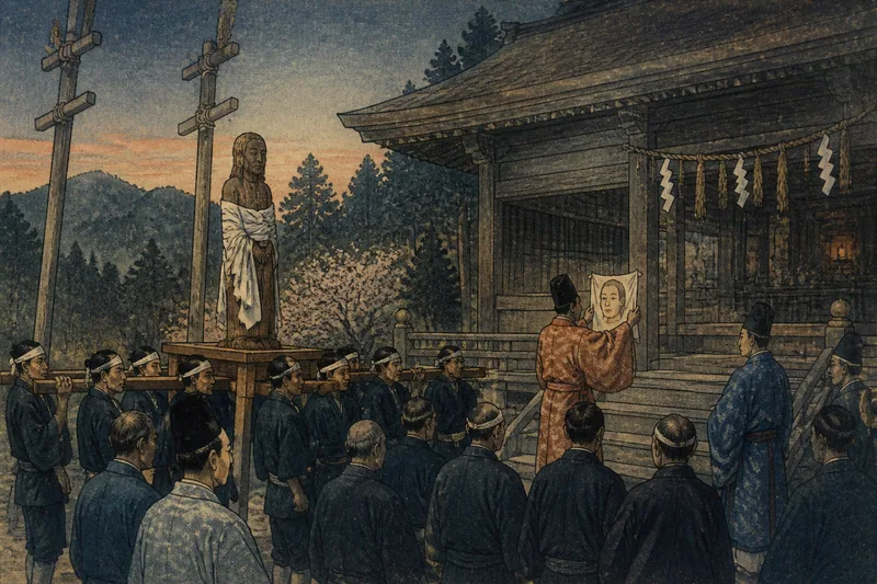 船形山神社の作まつりのイメージ挿絵