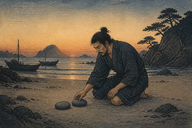 夫婦岩のイメージ挿絵