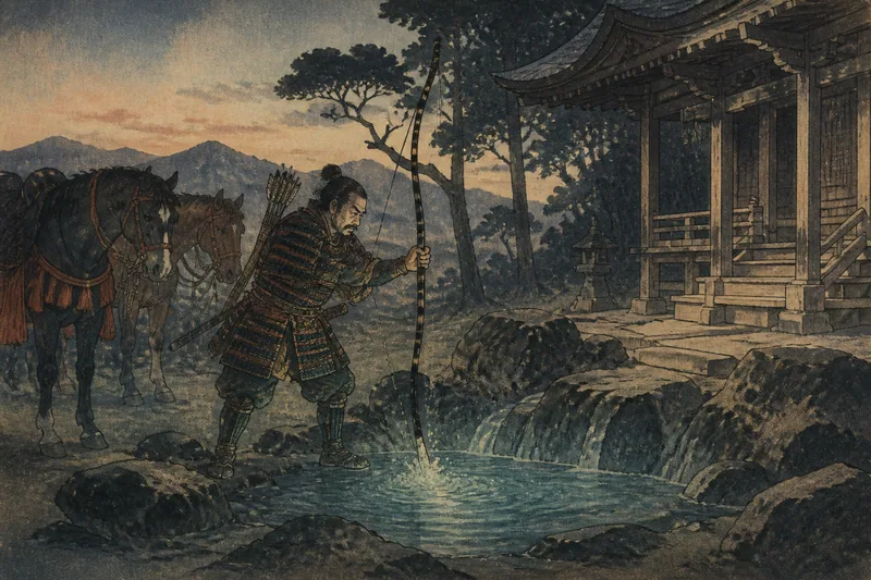 八幡御手洗湧出清水のイメージ挿絵