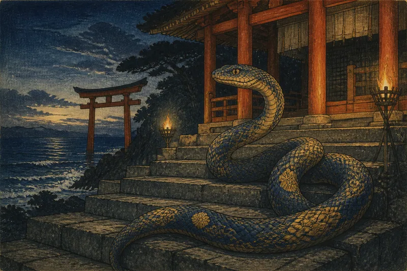 白蛇竜神のイメージ挿絵