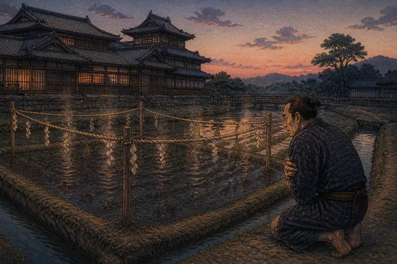 不浄を嫌う畑のイメージ挿絵