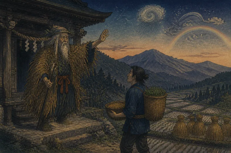 羽山の神託のイメージ挿絵