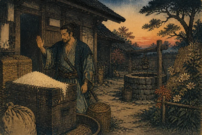 平家の落人のイメージ挿絵