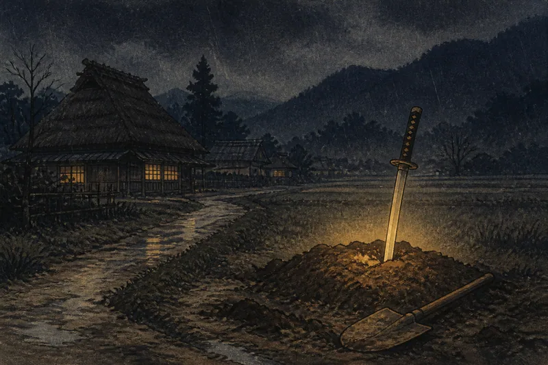 平家の塚のイメージ挿絵
