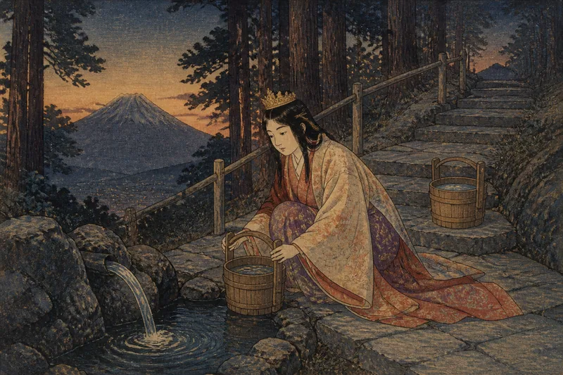 姫のイメージ挿絵