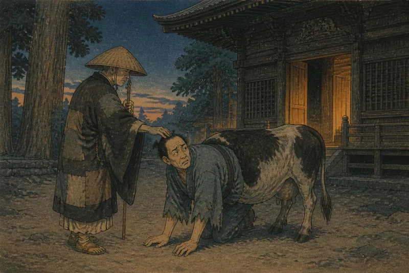 菱沼の往生寺のイメージ挿絵