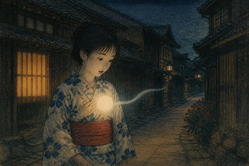 人魂のイメージ挿絵