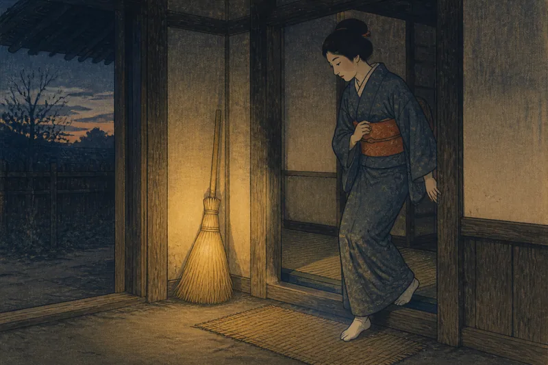 箒の神のイメージ挿絵