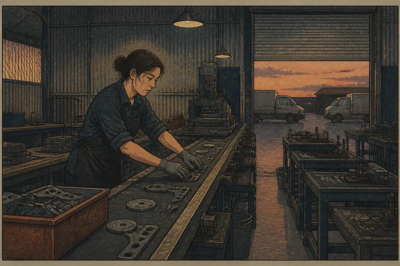日本式ストライキのイメージ挿絵