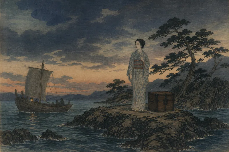 漂流のイメージ挿絵