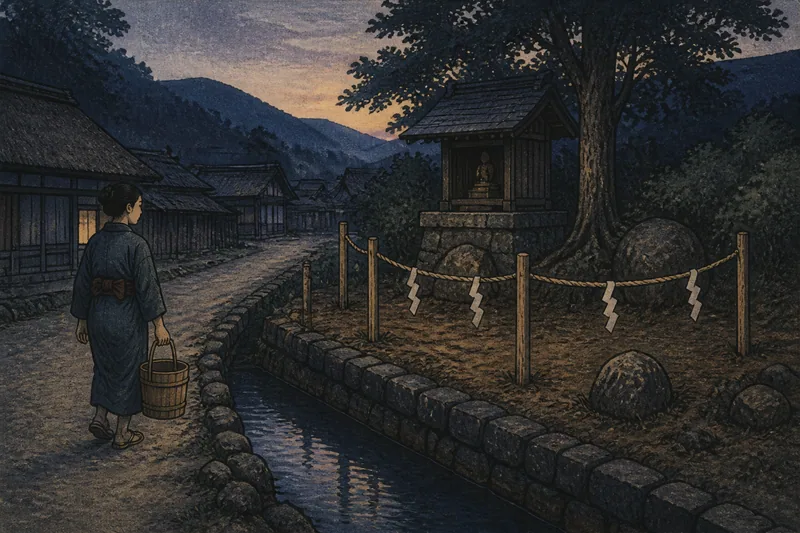 南足柄の井戸禁忌のイメージ挿絵