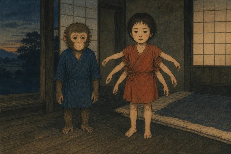 異形の双子のイメージ挿絵