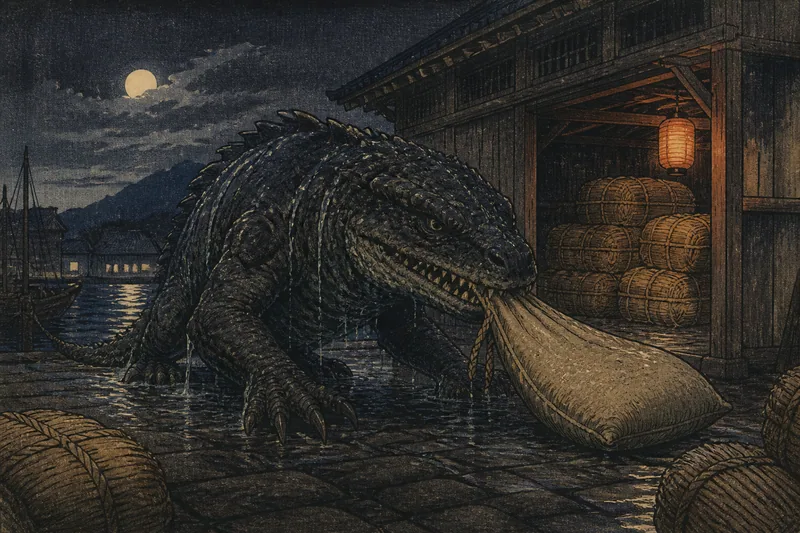 異獣のイメージ挿絵