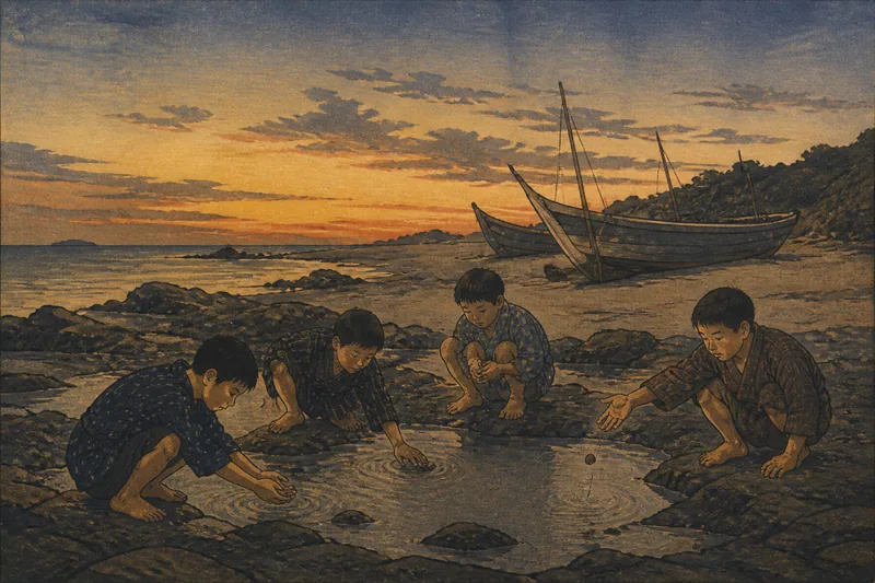 池のイメージ挿絵