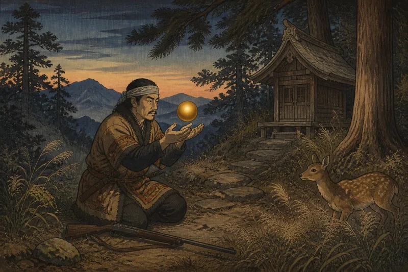 池太神のお告げのイメージ挿絵